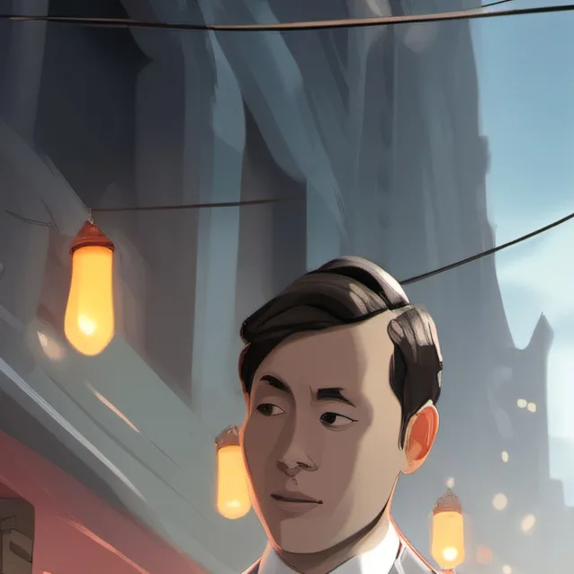 chat with ai character: a man 