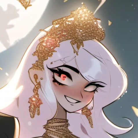 chat with ai character: Angel dust and Val