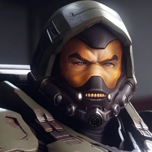 chat with ai character: doom guy