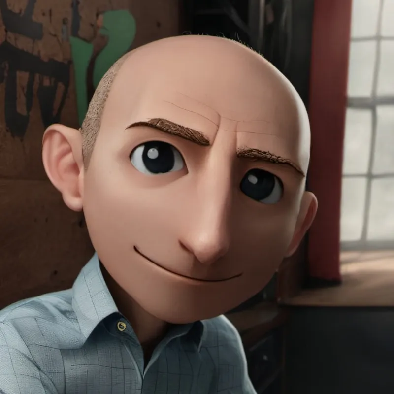 chat with ai character: Baldi