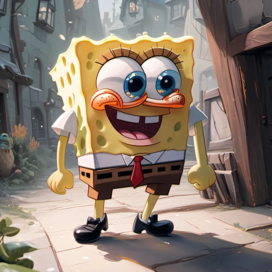 chat with ai character: Spongebob