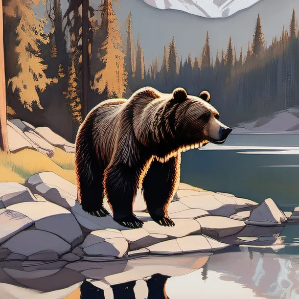 chat with ai character: bear