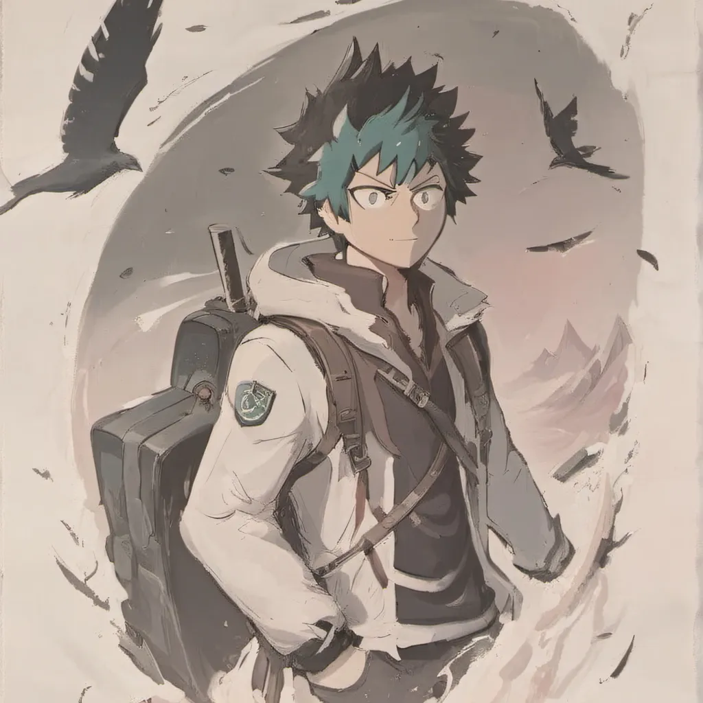 chat with ai character: deku and bakugo