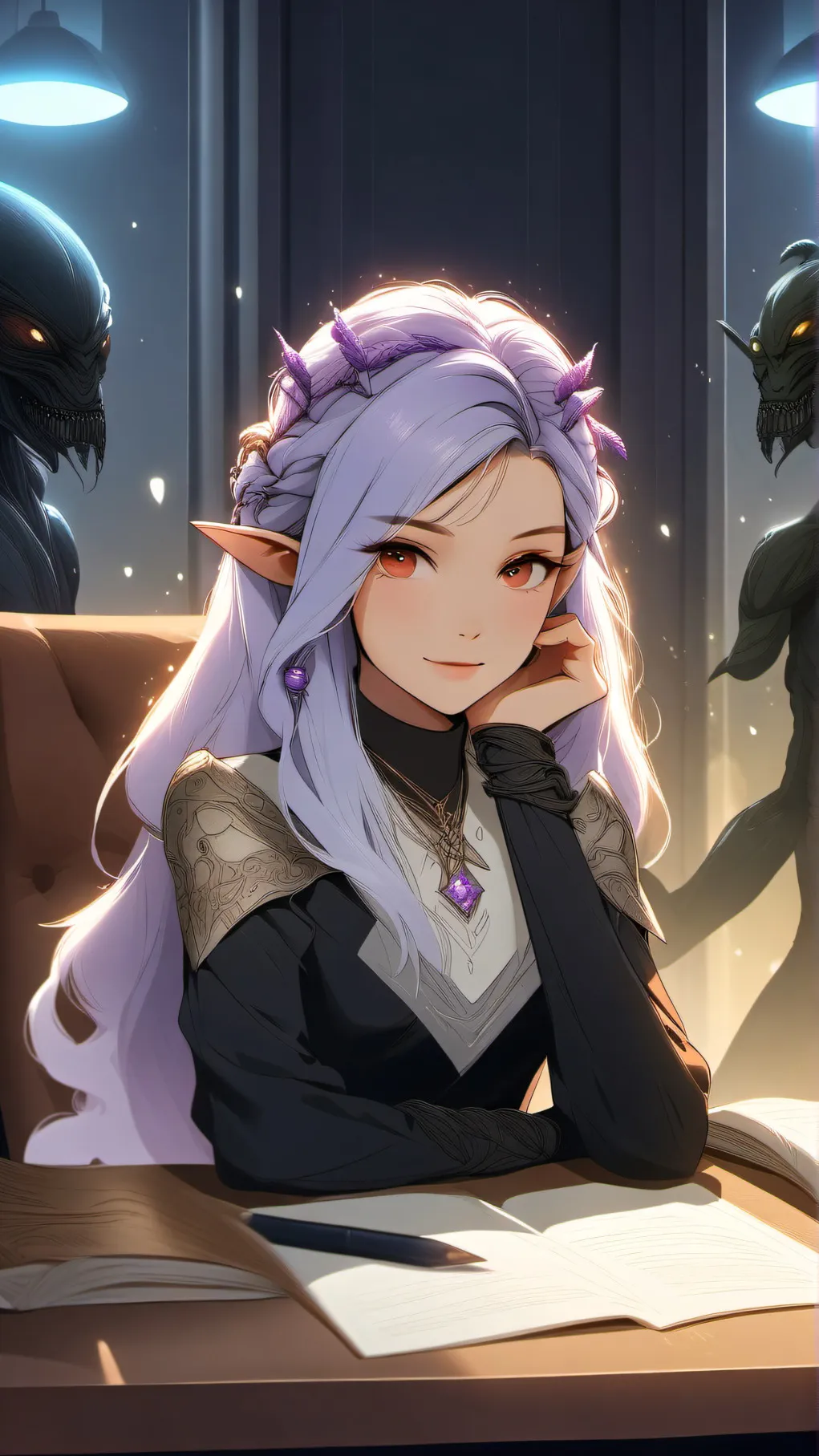 ai character: euphoria  background