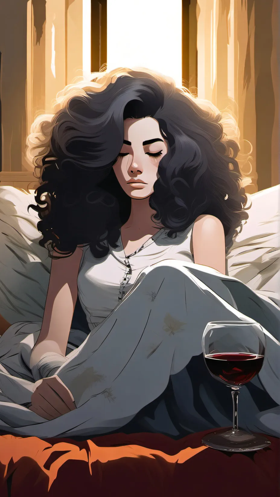 ai character: angie background