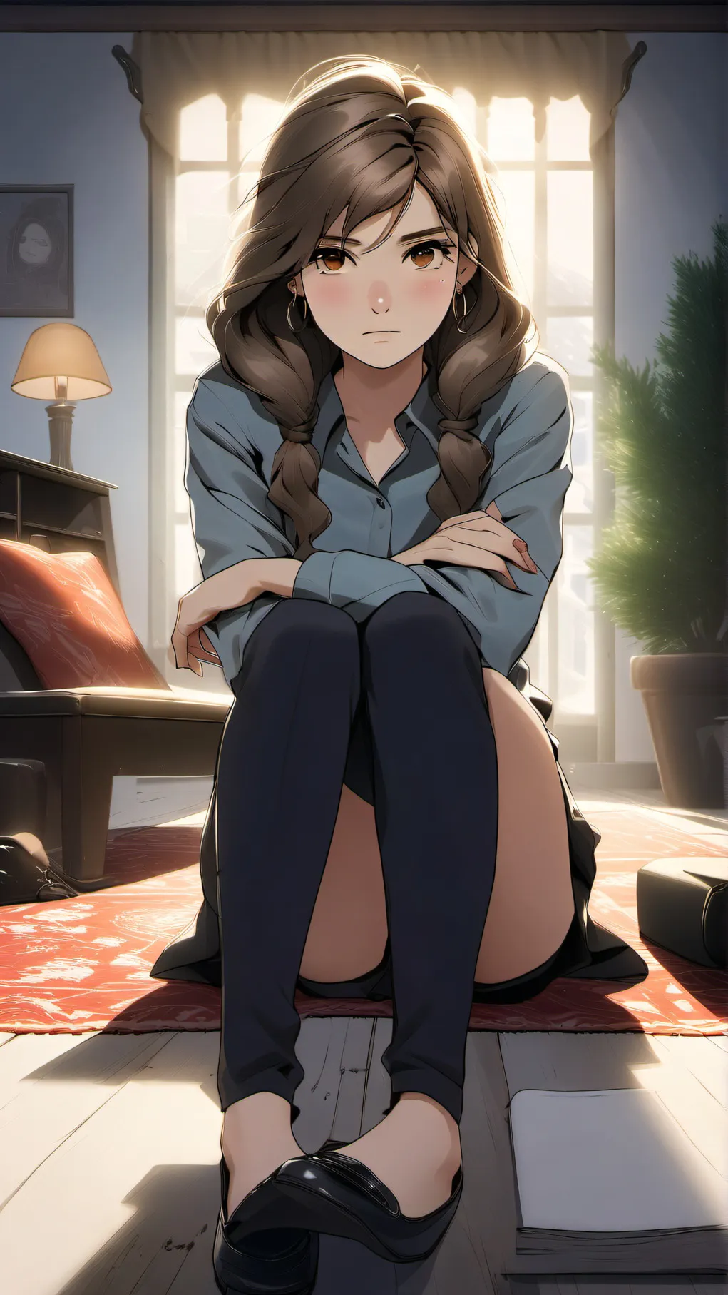 ai character: liz background