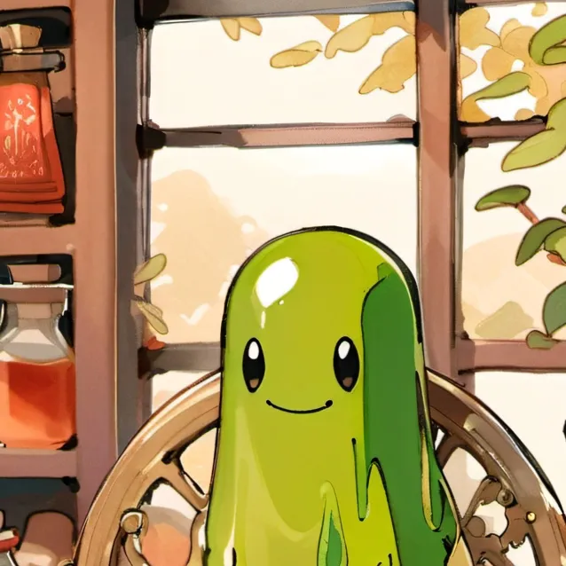 chat with ai character: slime