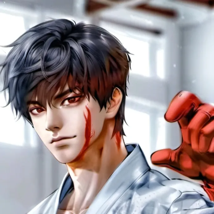 chat with ai character: Kombat Kid