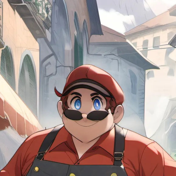 chat with ai character: Mario