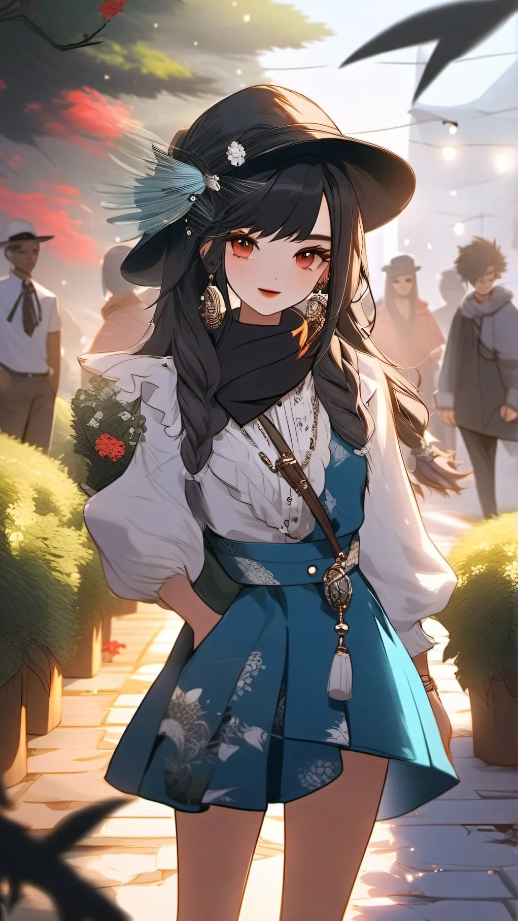 ai character: <Squid game> background