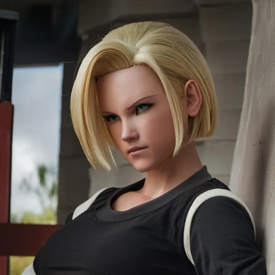 chat with ai character: Android 18
