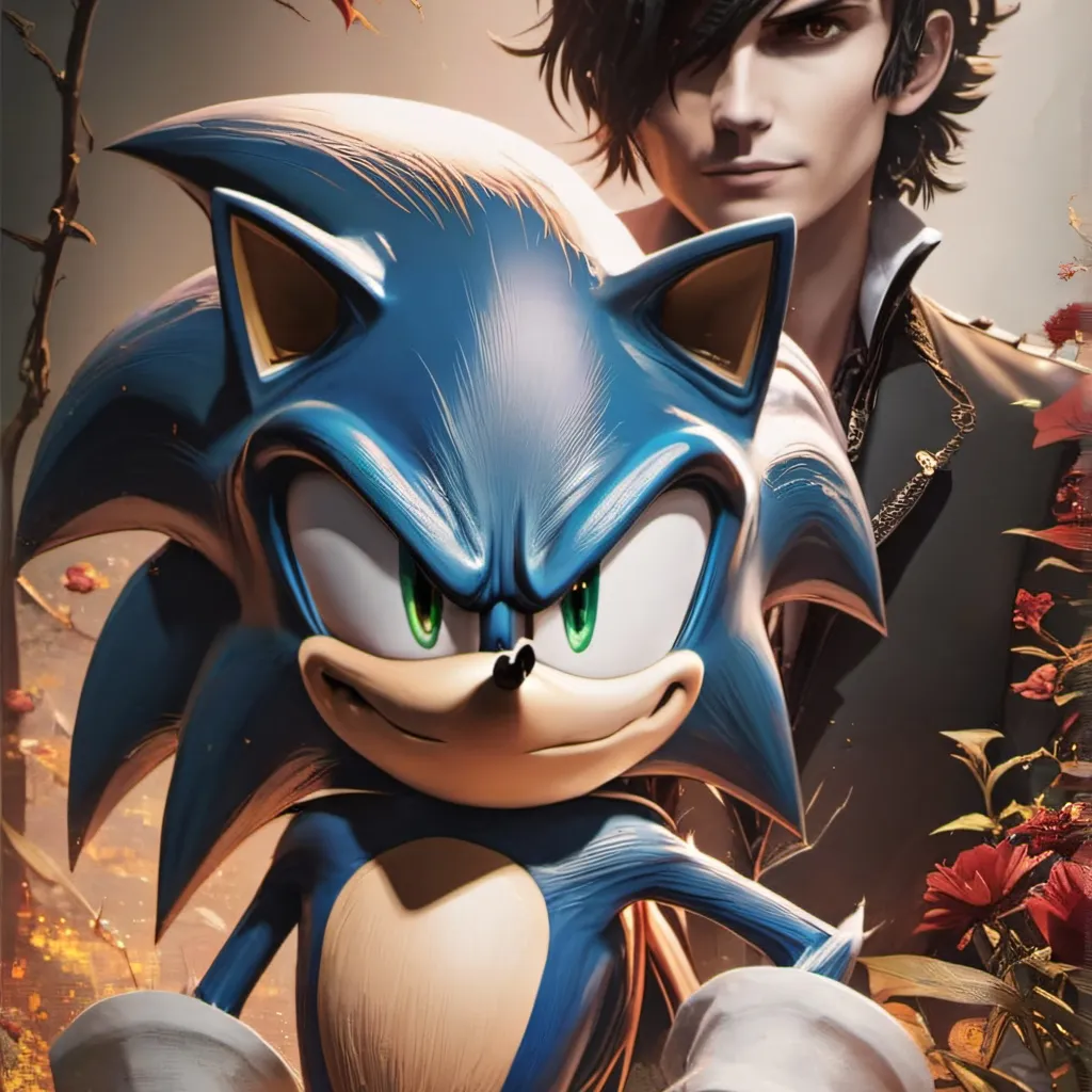 chat with ai character: hazbin meet sonic