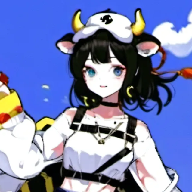 chat with ai character: lucky cow 