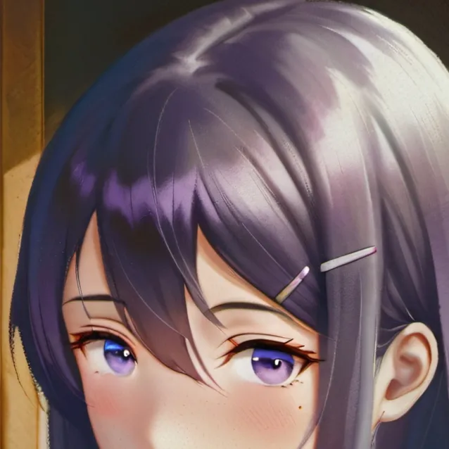 chat with ai character: Yuri (DDLC)