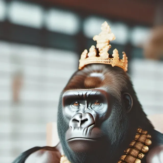 chat with ai character: GORILLA KING