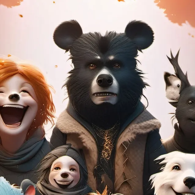 chat with ai character: smiling critters 