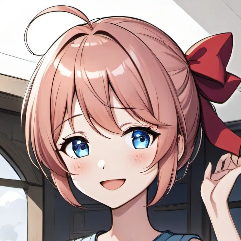 chat with ai character: Sayori (DDLC)
