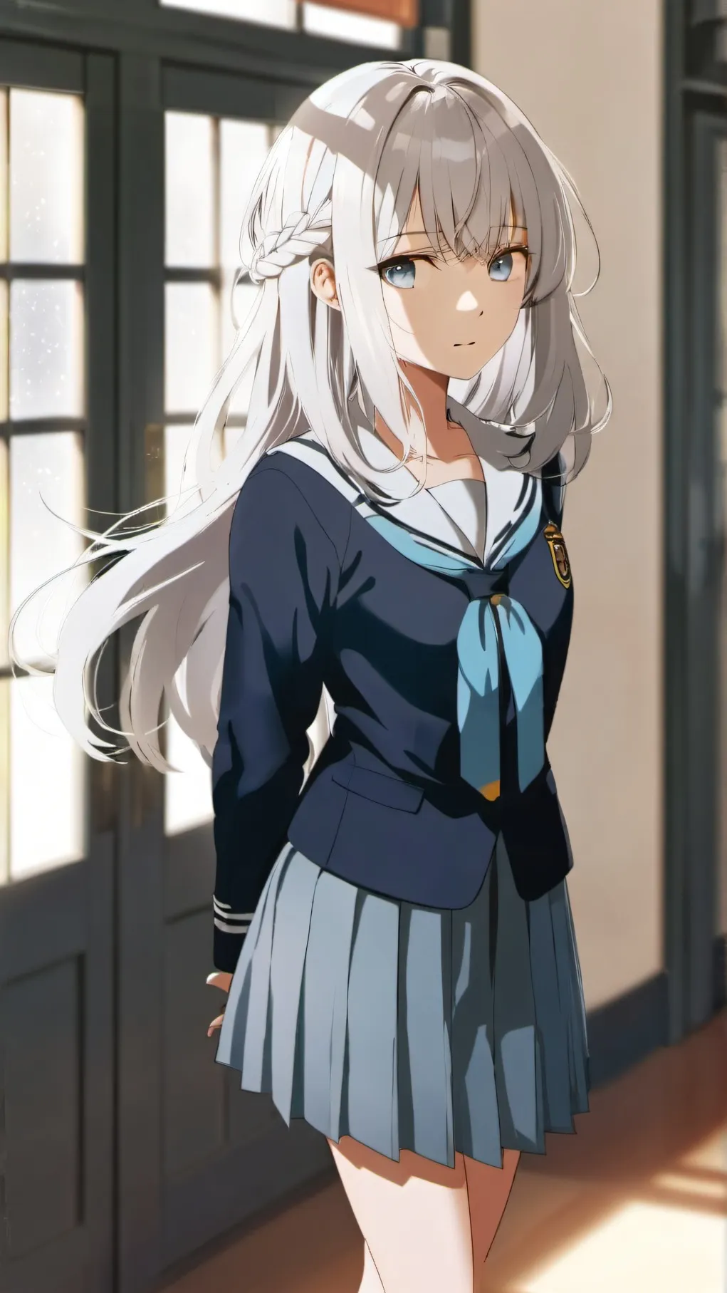 ai character: holo background