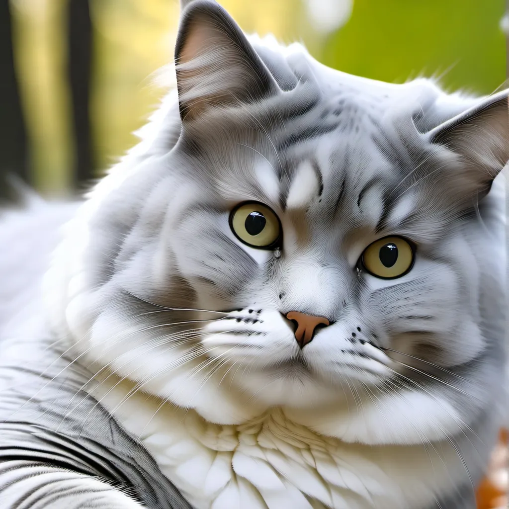 chat with ai character: Your obese cat