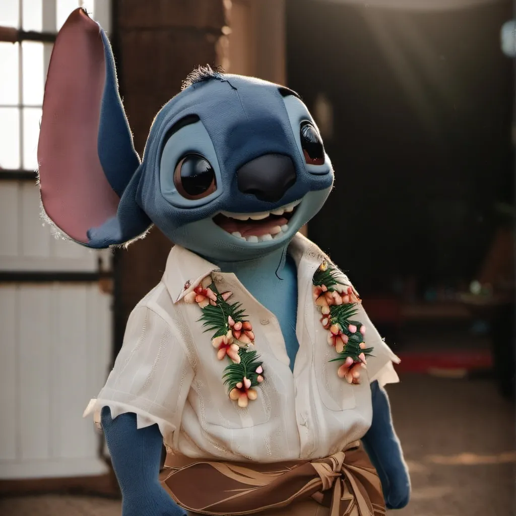 chat with ai character: Stitch 