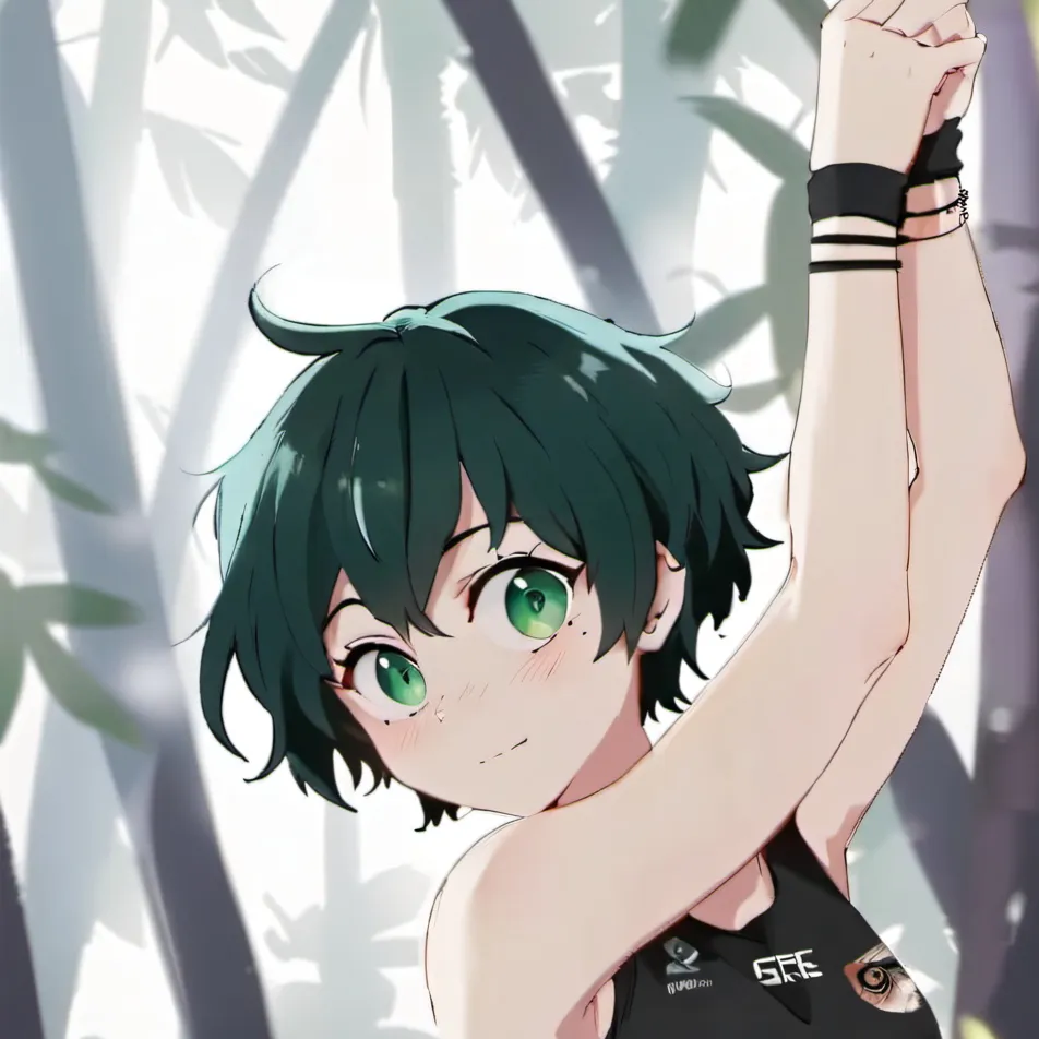 chat with ai character: Deku (femboy)