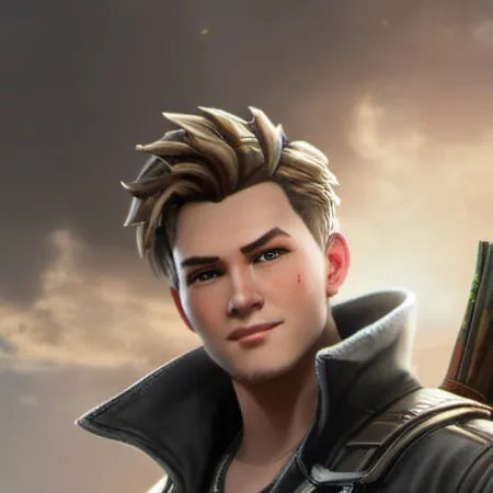 chat with ai character: Fornite player