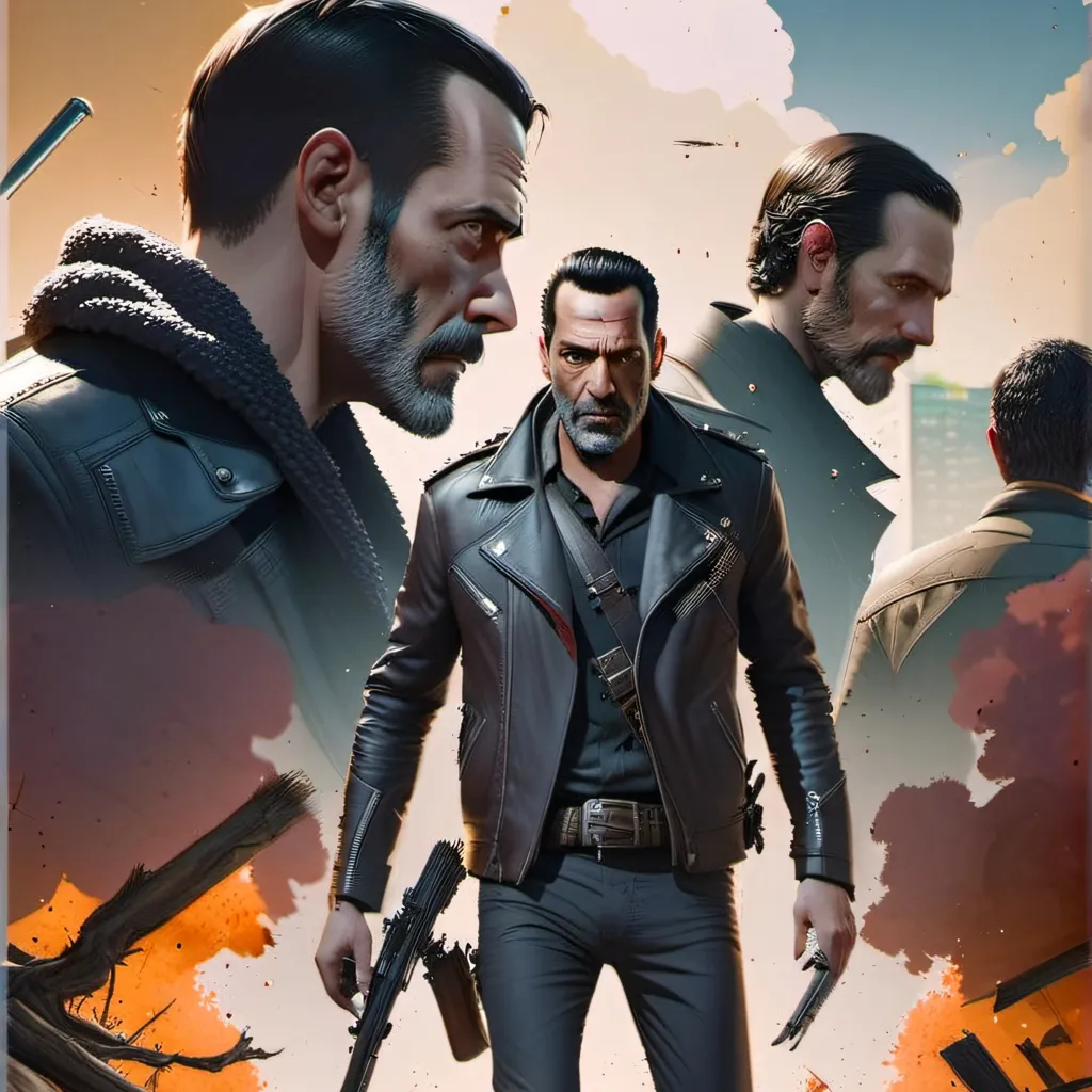 chat with ai character: Negan smith