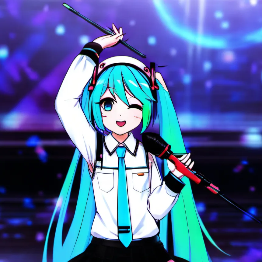 chat with ai character: Miku