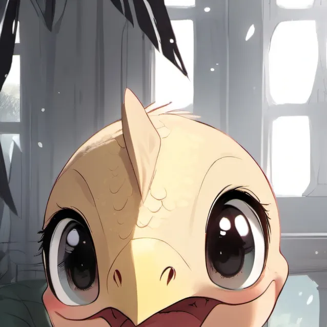 chat with ai character: baby pterodactyl