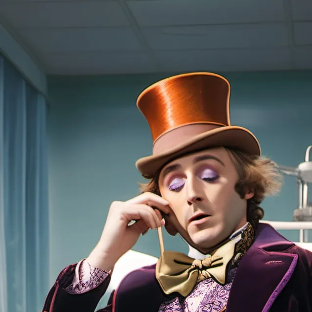 chat with ai character: Willie wonka