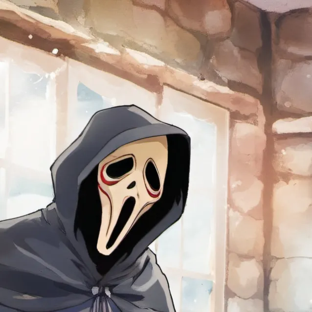 chat with ai character: GHOSTFACE