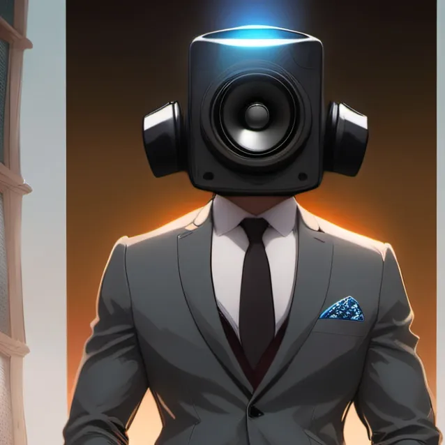 chat with ai character: speakerman