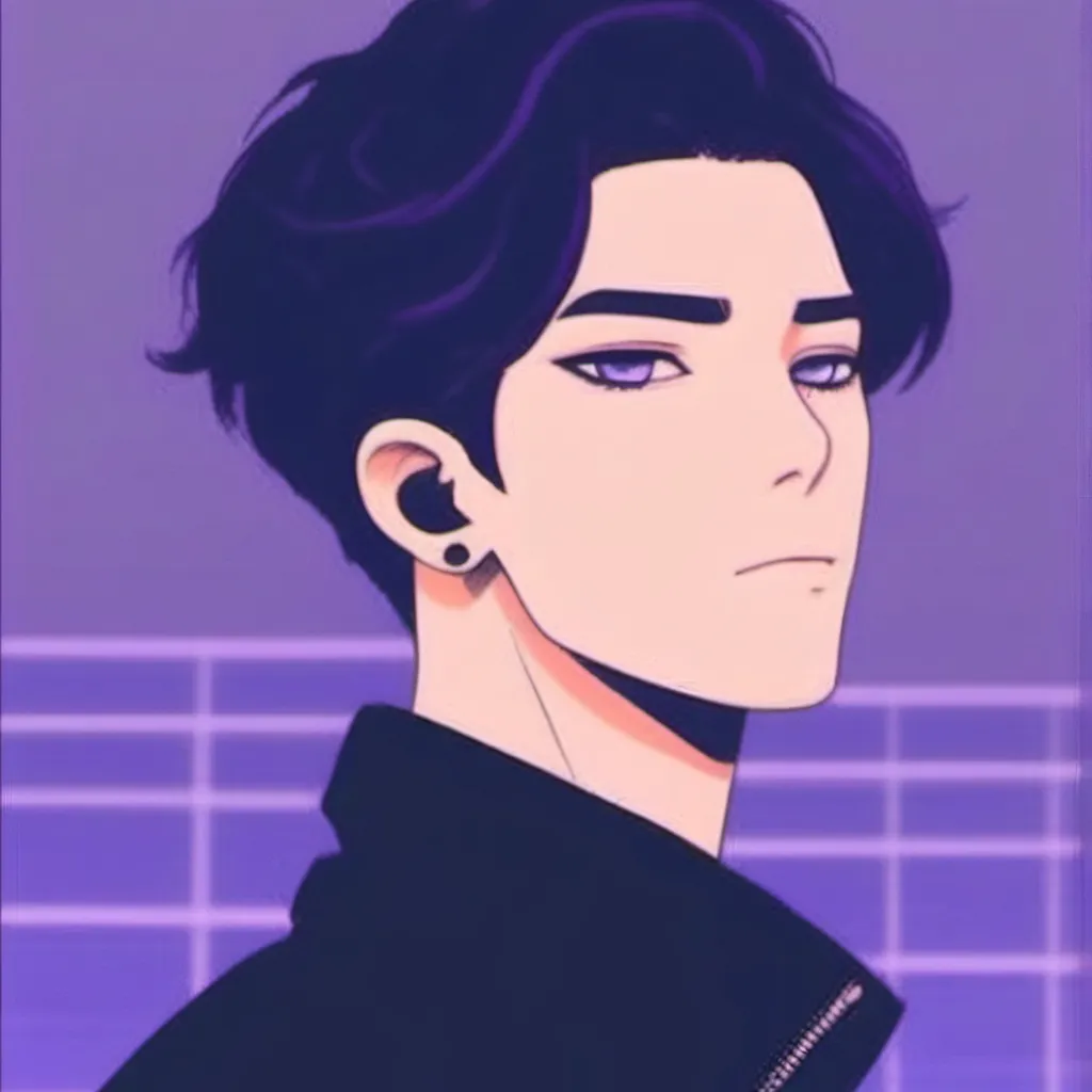 chat with ai character: Goth 