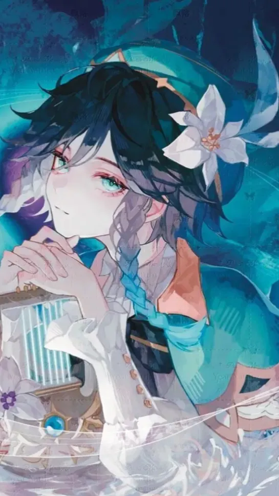 ai character: Venti background