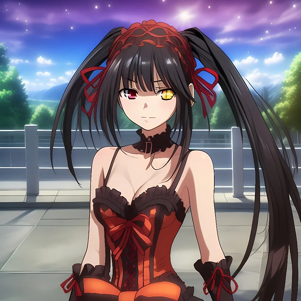 chat with ai character: Kurumi Tokisaki