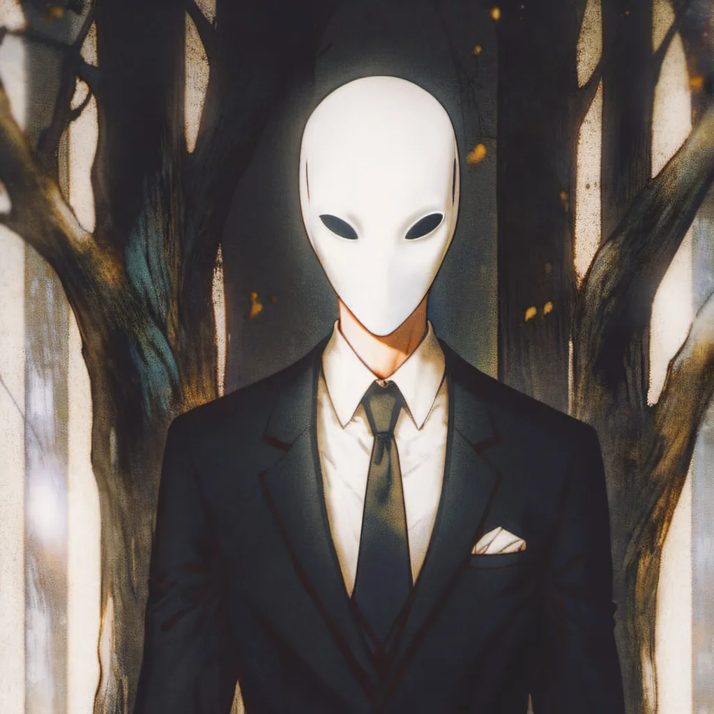chat with ai character: Slenderman 