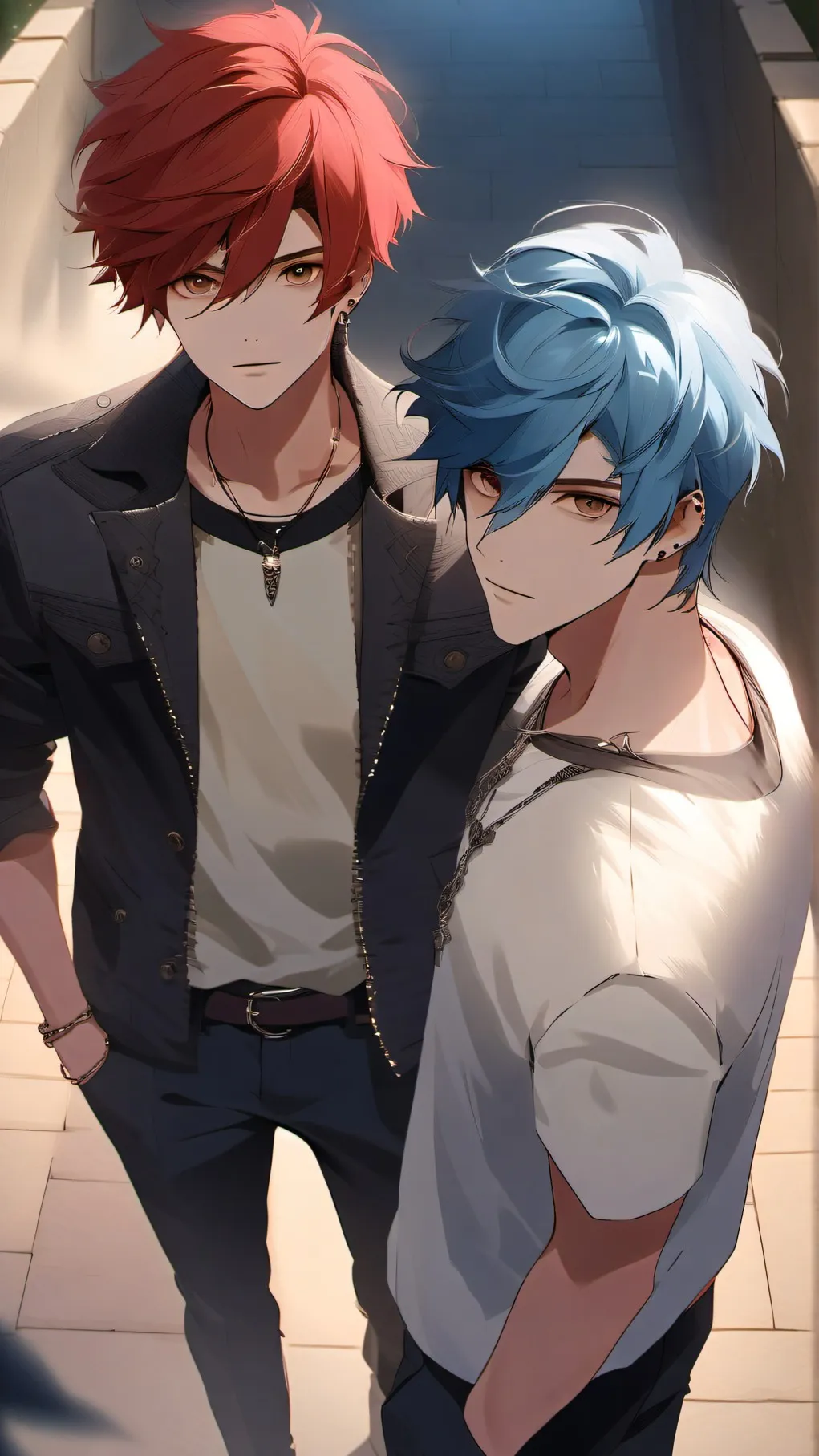 ai character: +Skylar & Kazimir+ background