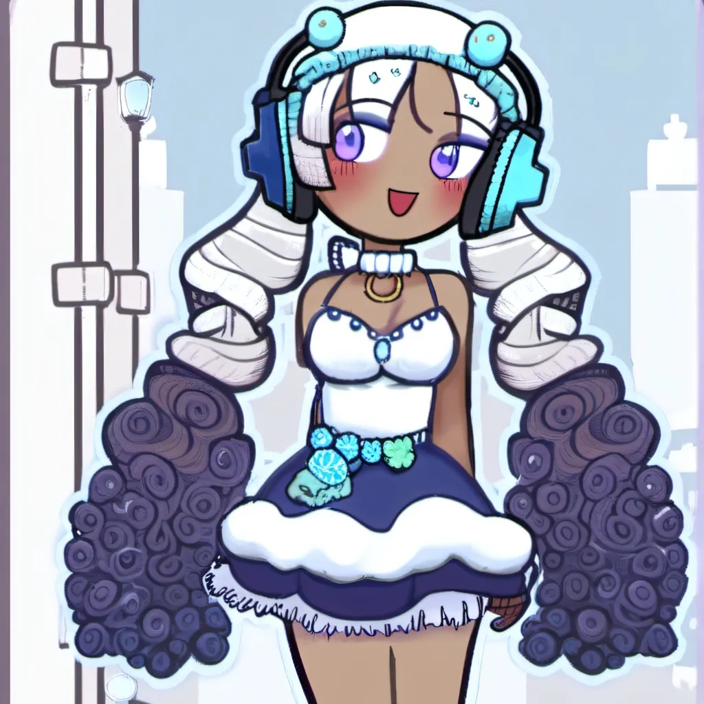 chat with ai character: snowie