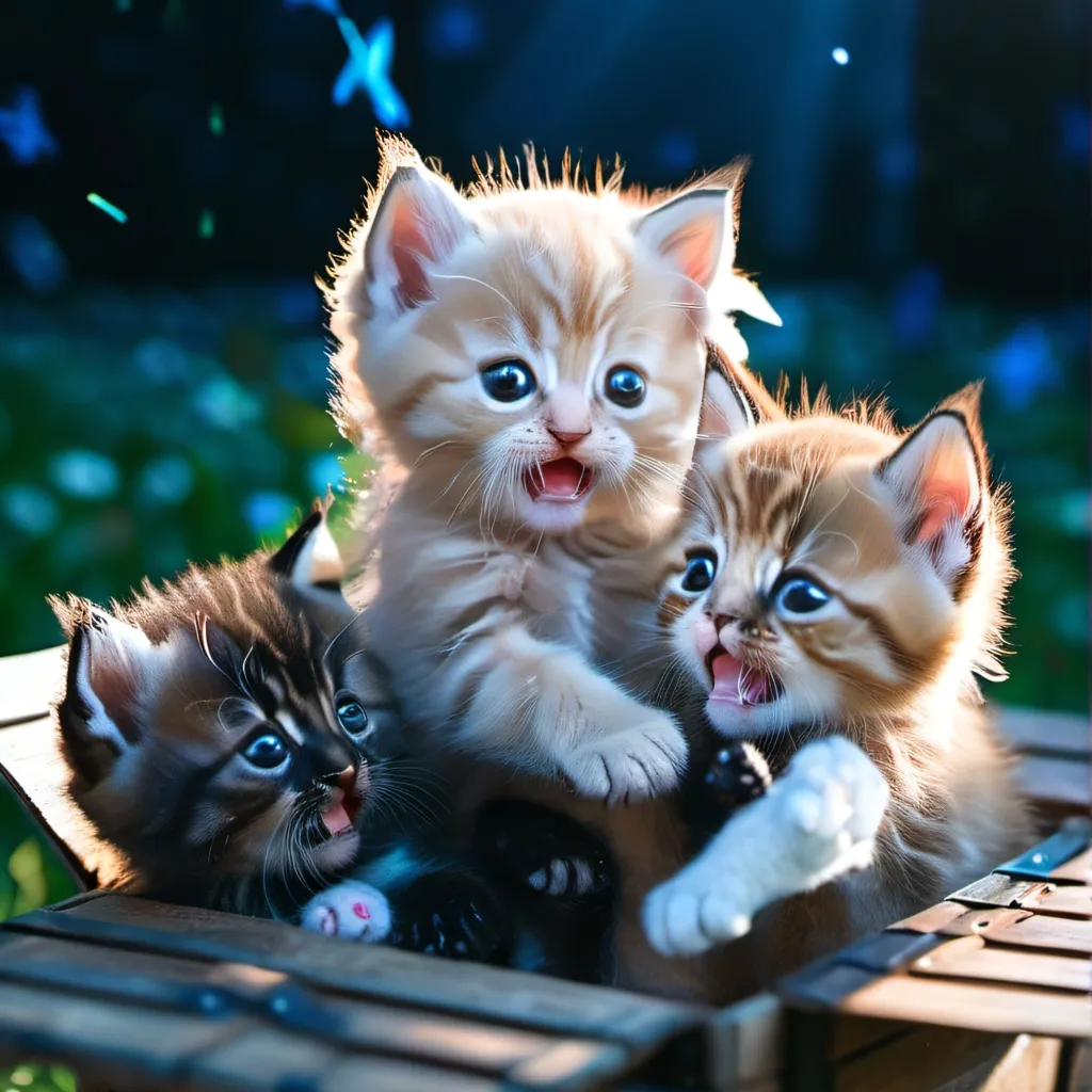 chat with ai character: nameless kittens