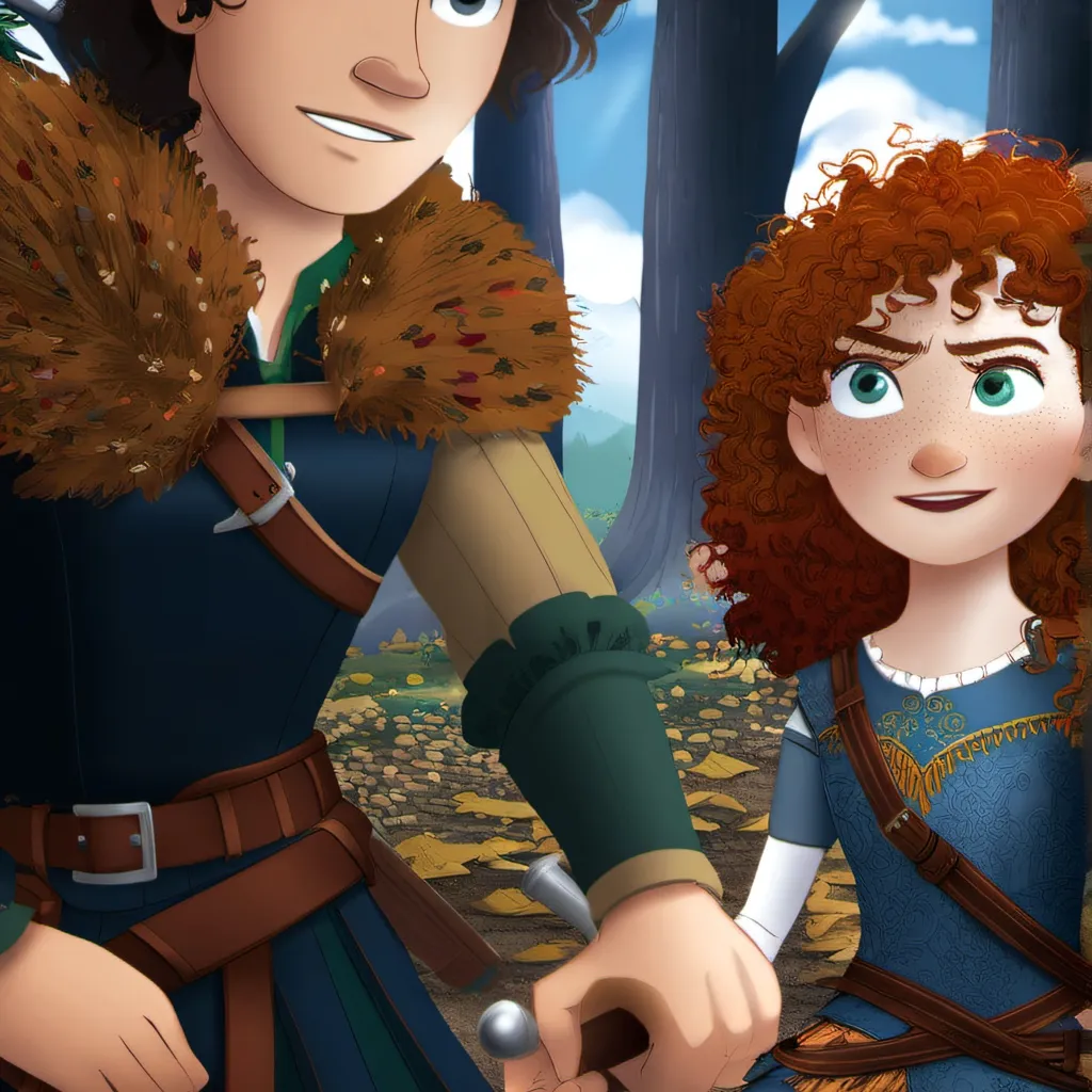 chat with ai character: merida