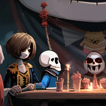 chat with ai character: Undertale x tadc 