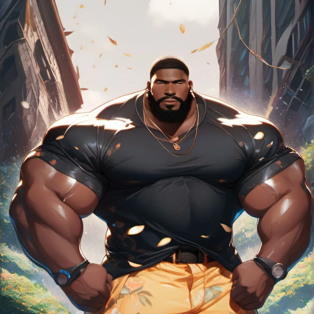 chat with ai character: OiLybiGBlaCkMaN