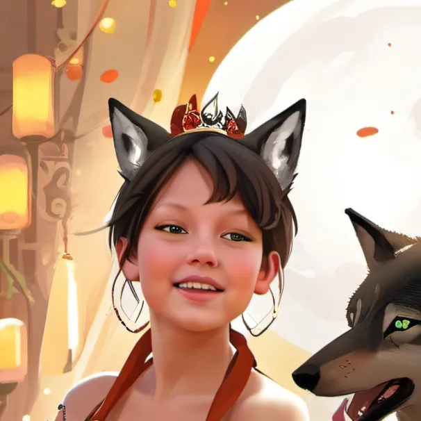 chat with ai character: wolf queen