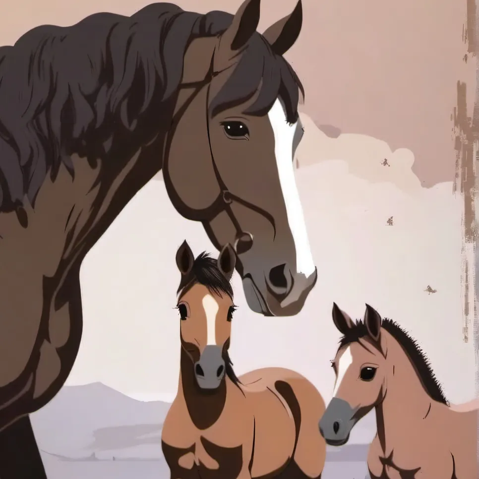 chat with ai character: Horse Family