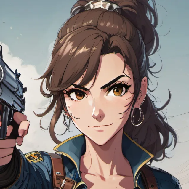 chat with ai character: Wastelander Roxane
