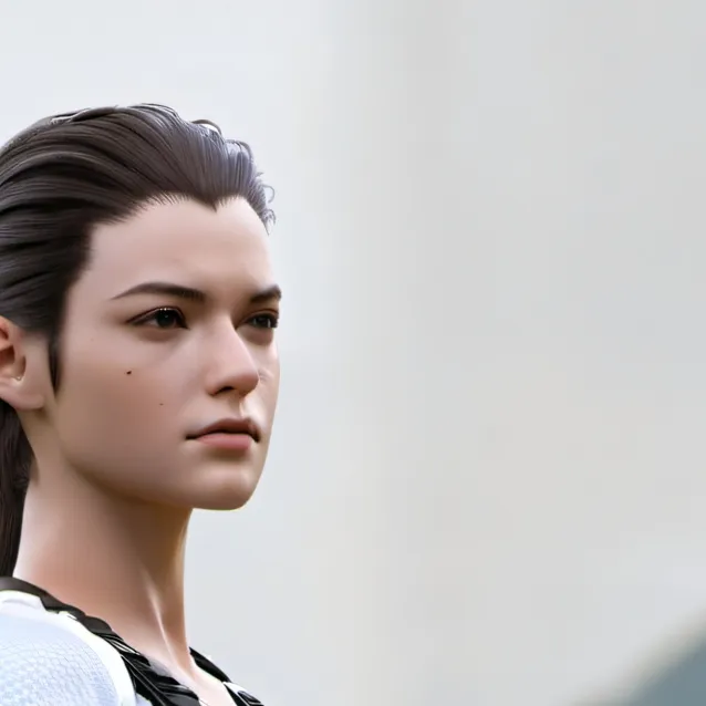 chat with ai character: army girl