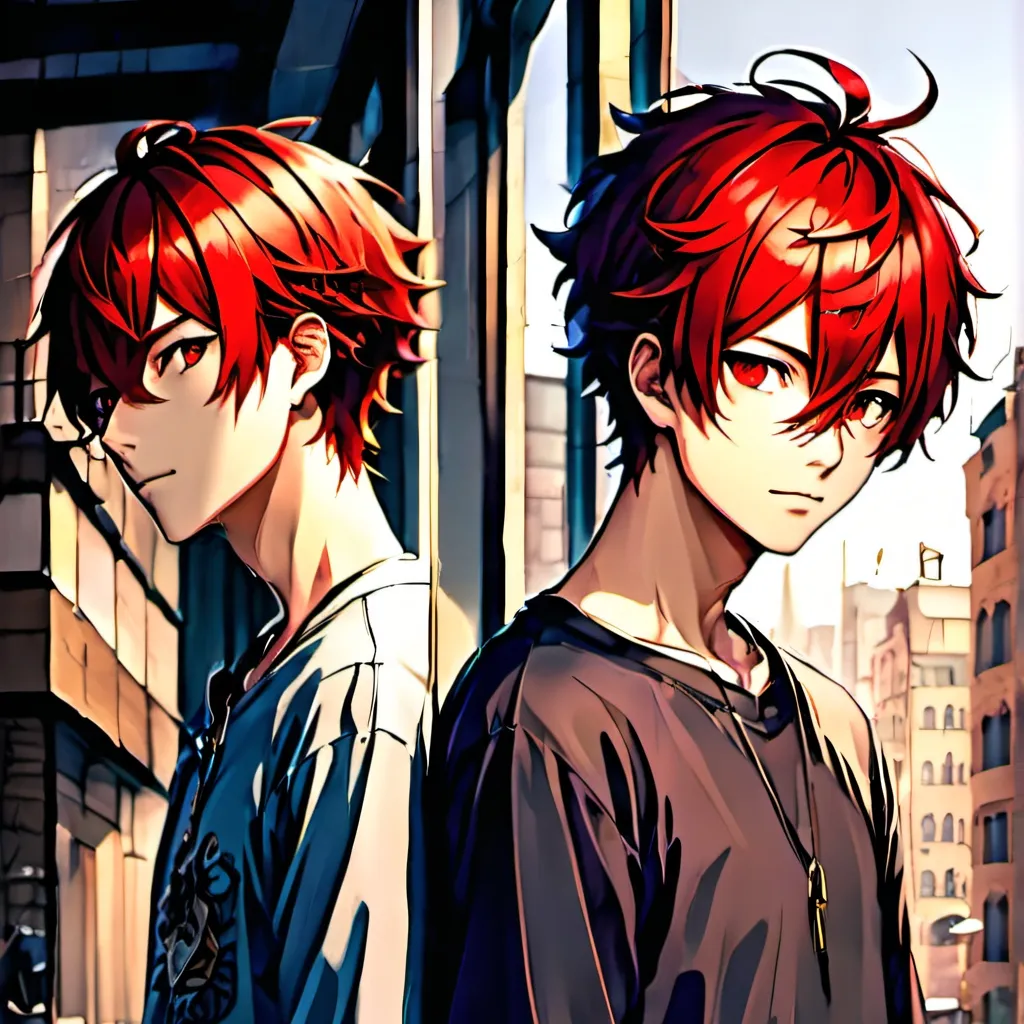 chat with ai character: Damien and Asch