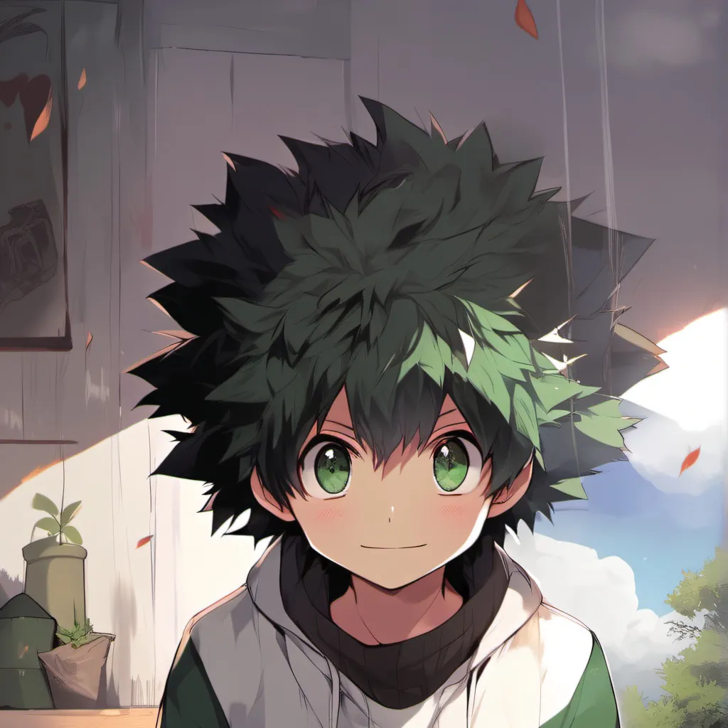 chat with ai character: Deku