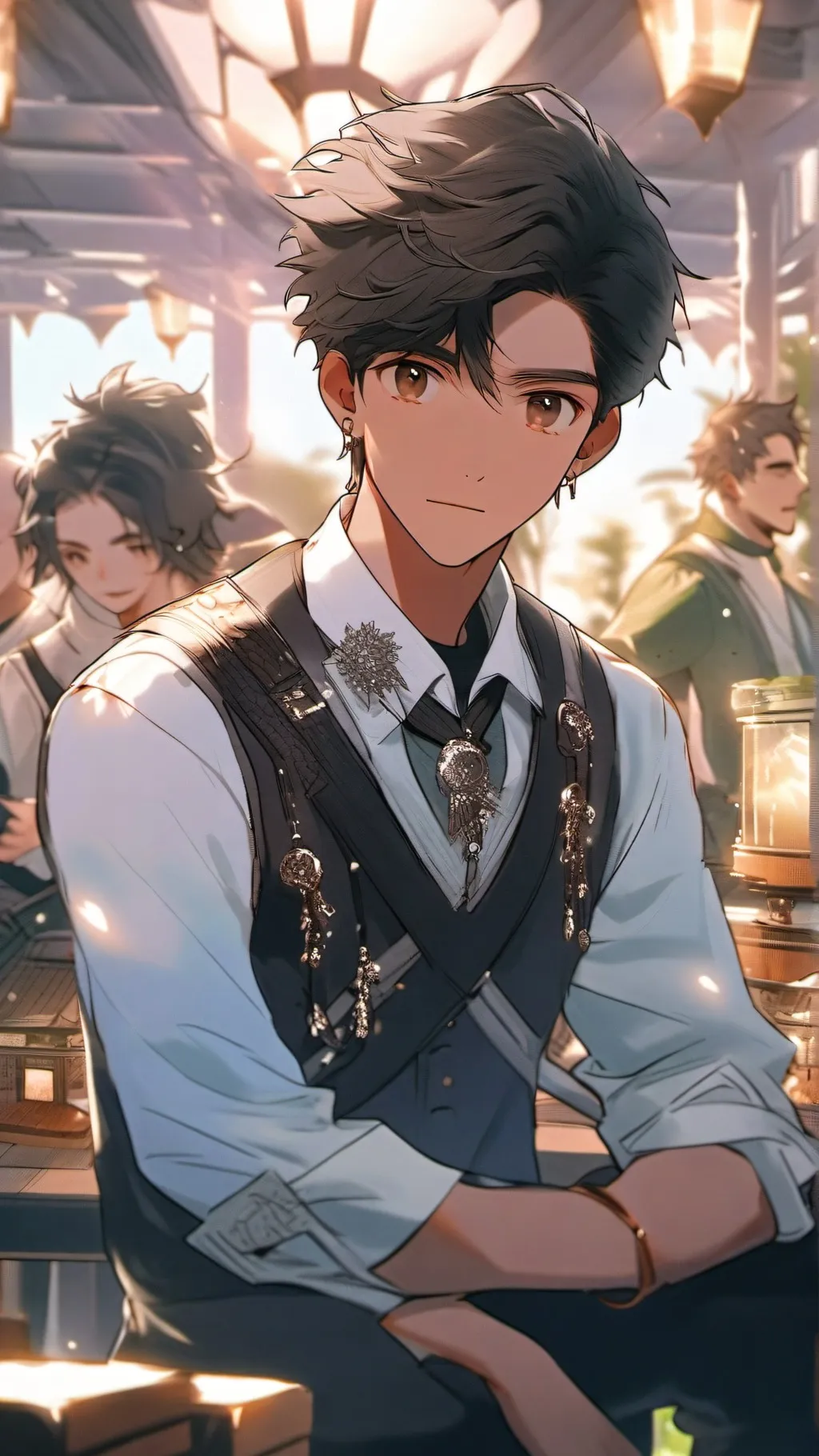 ai character: Nick background