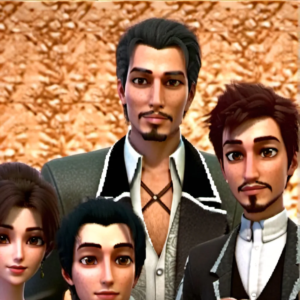 chat with ai character: Rich family